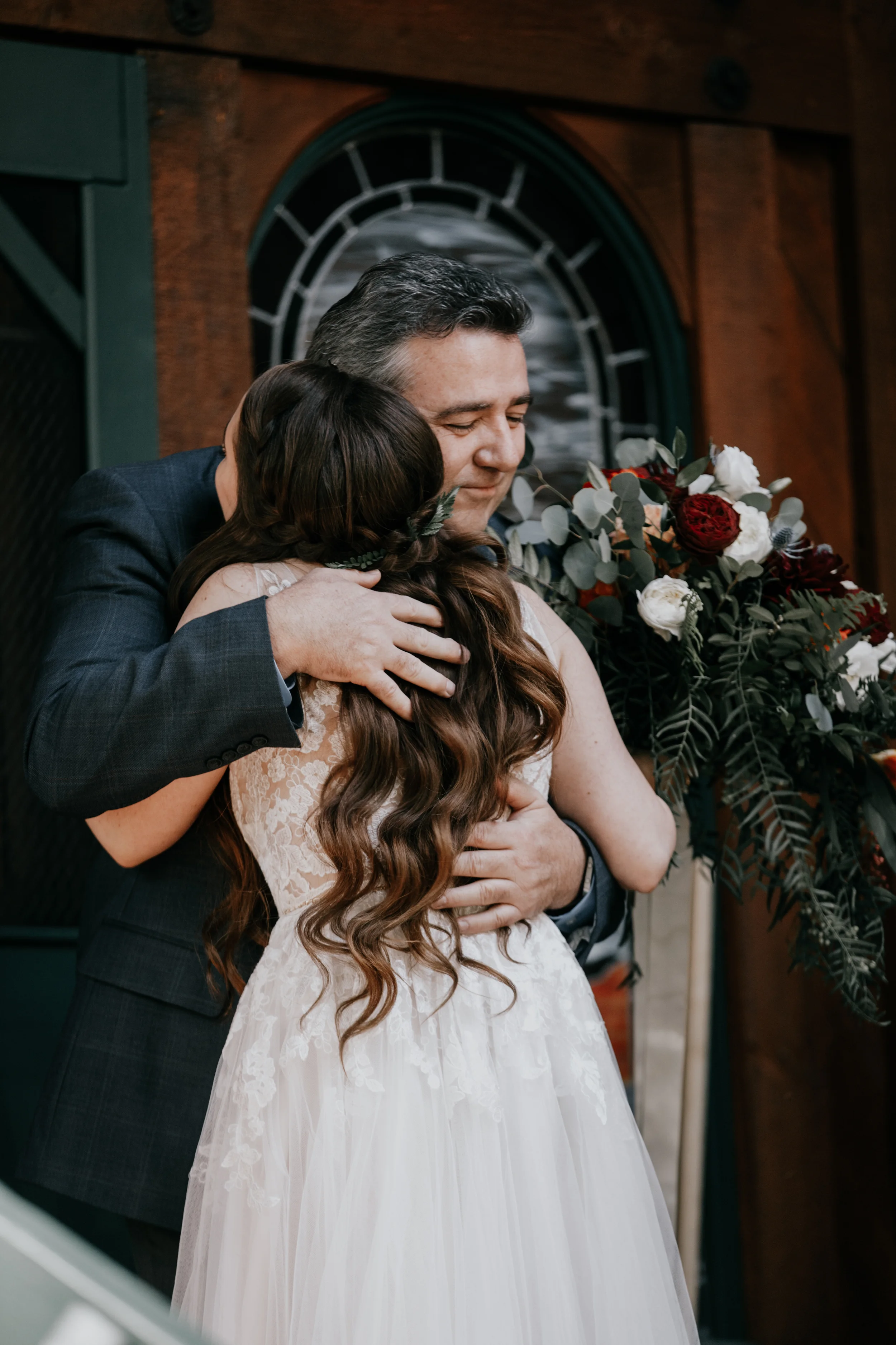 father daughter moments | wedding day