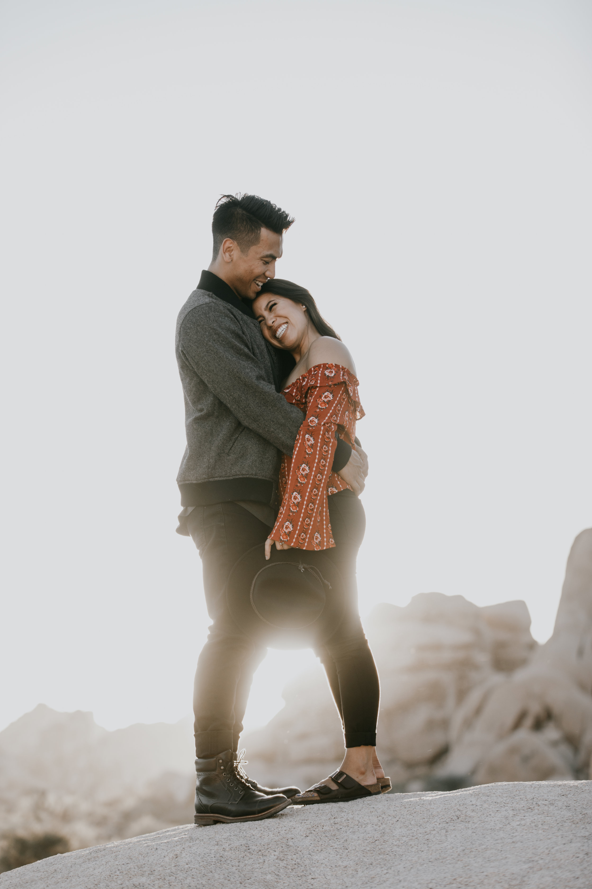 Palm Springs engagement photos