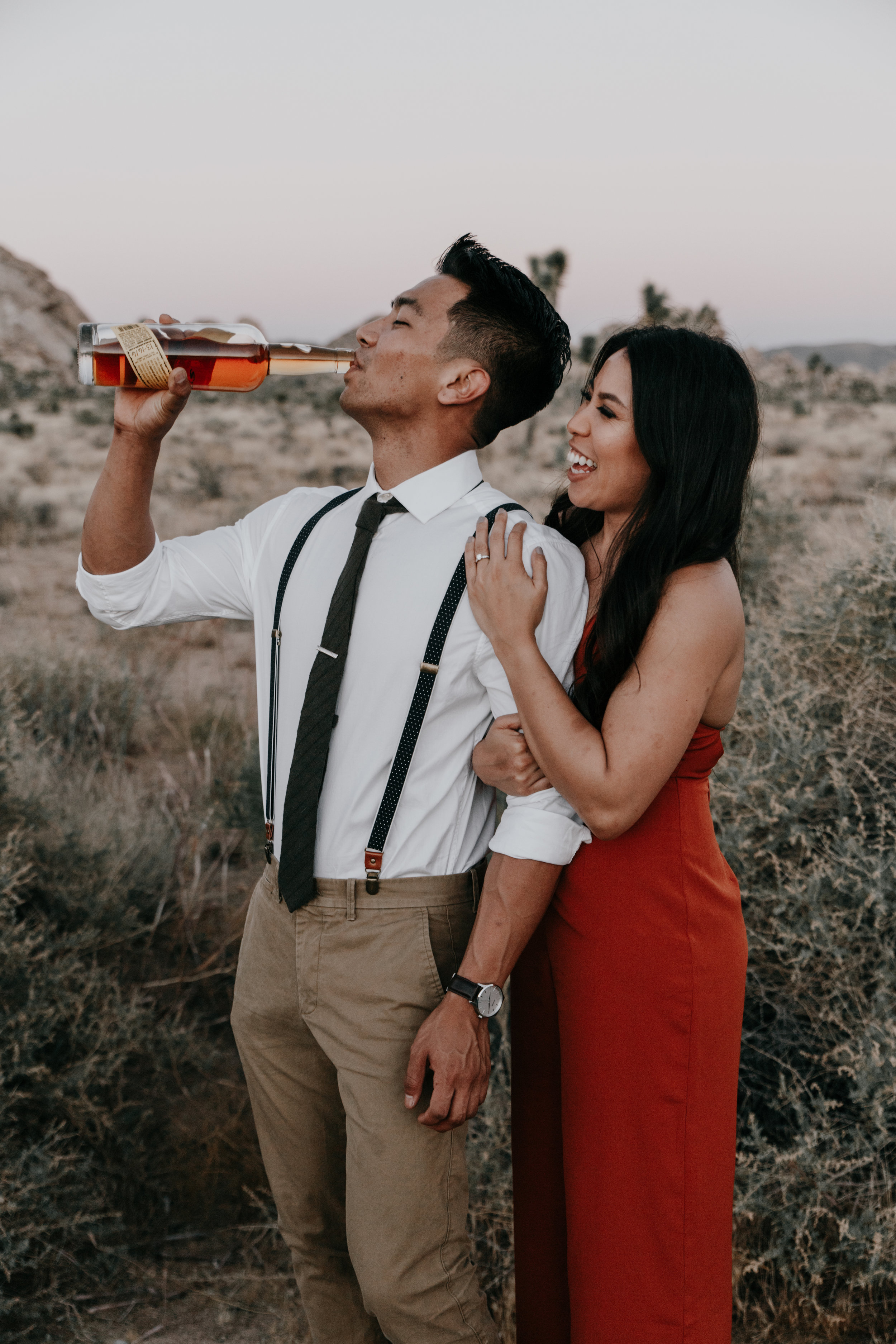 Pre game engagement shoot hangs