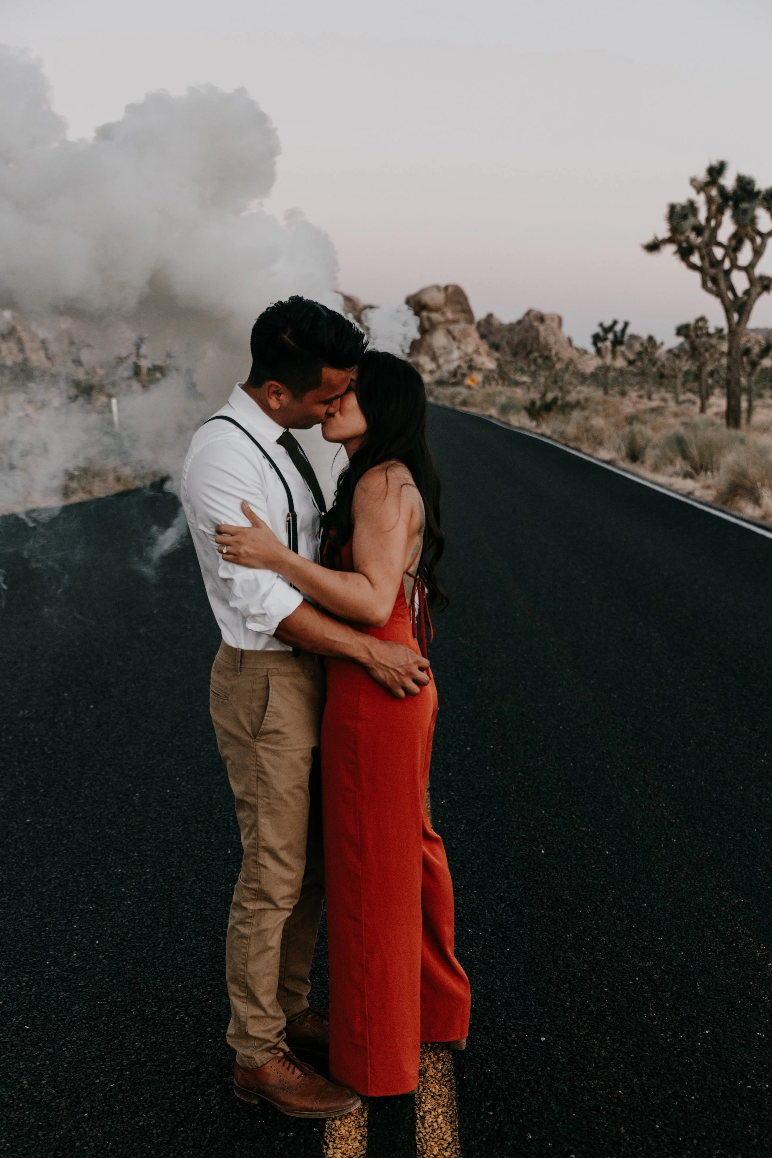 making heat in the desert | elopement photos