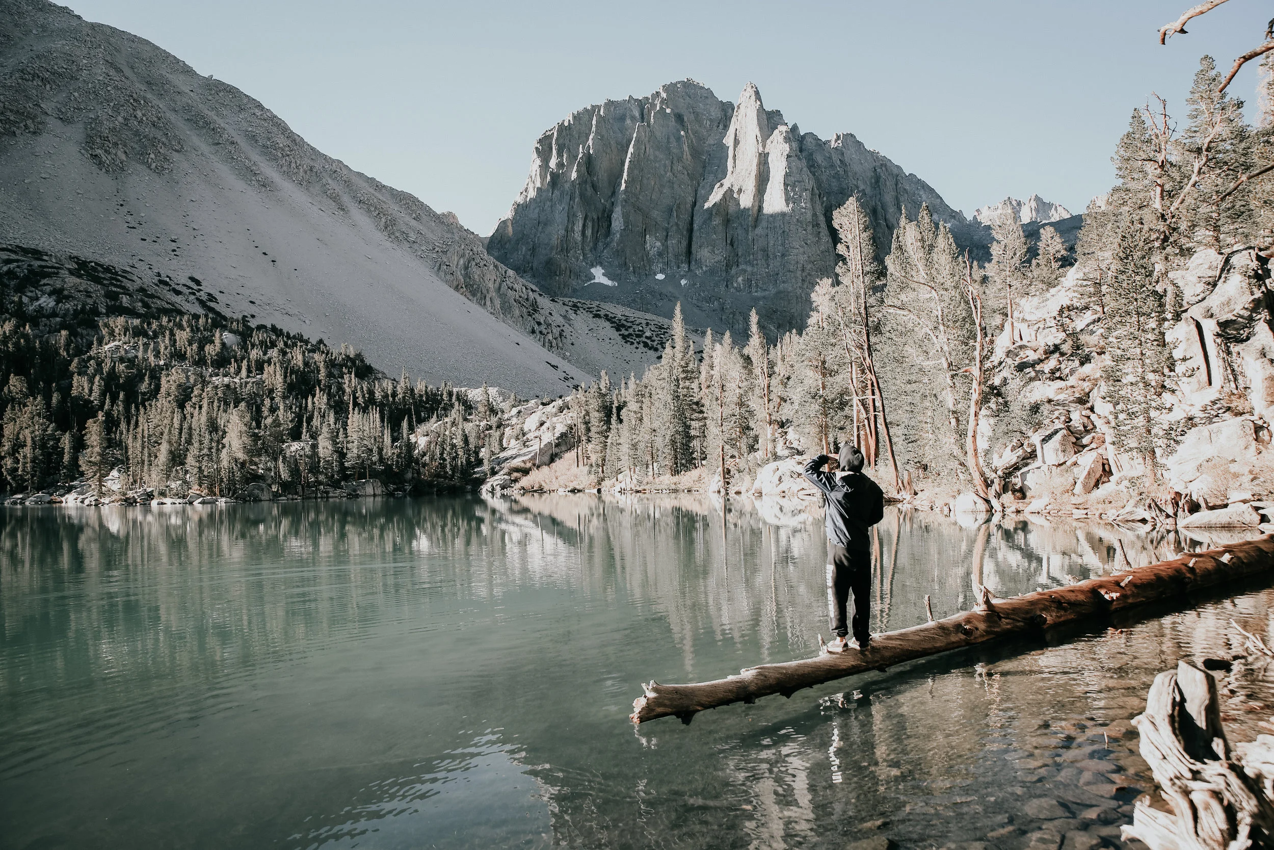 Sunrise in Siera National Forest