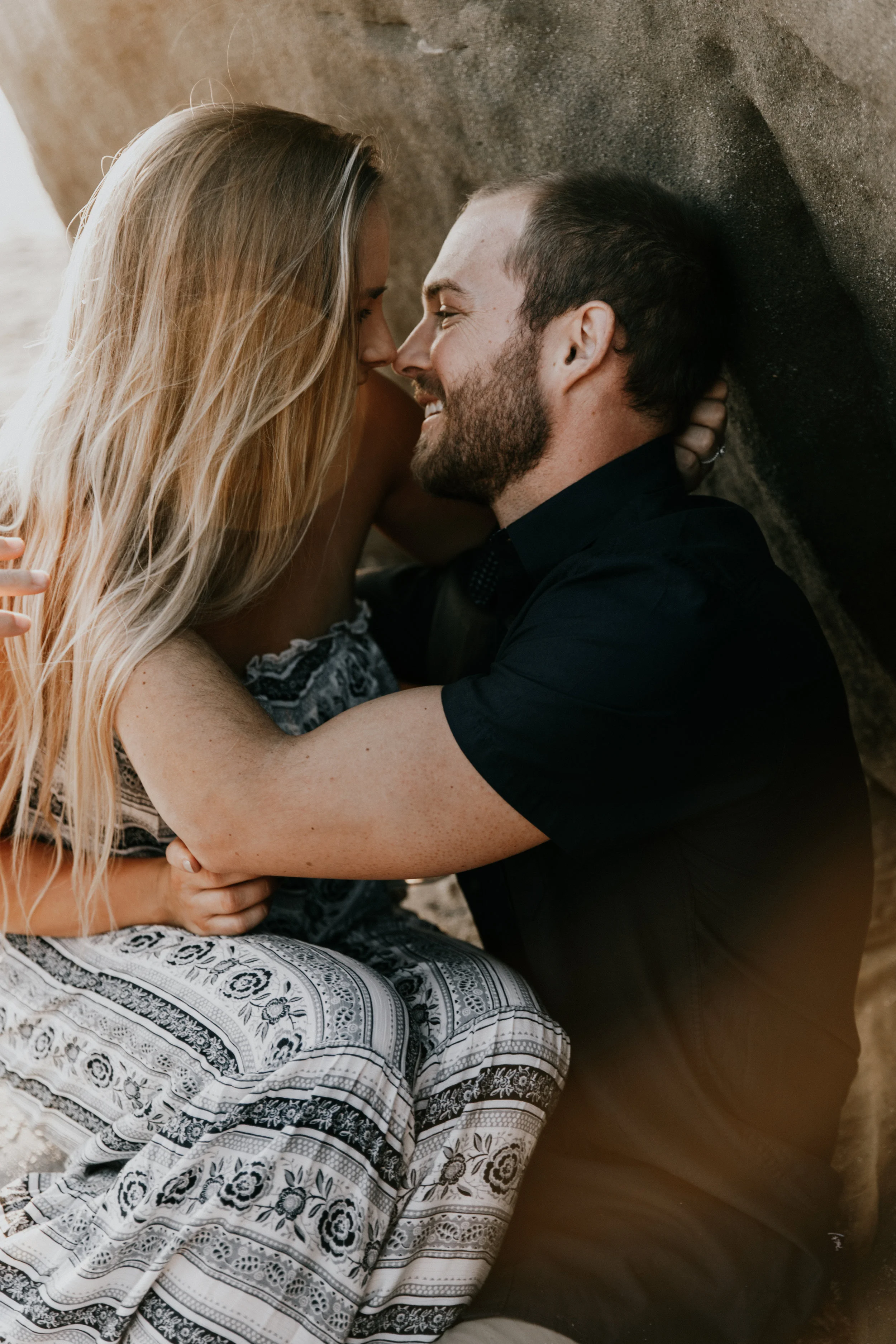 La Jolla beach engagements