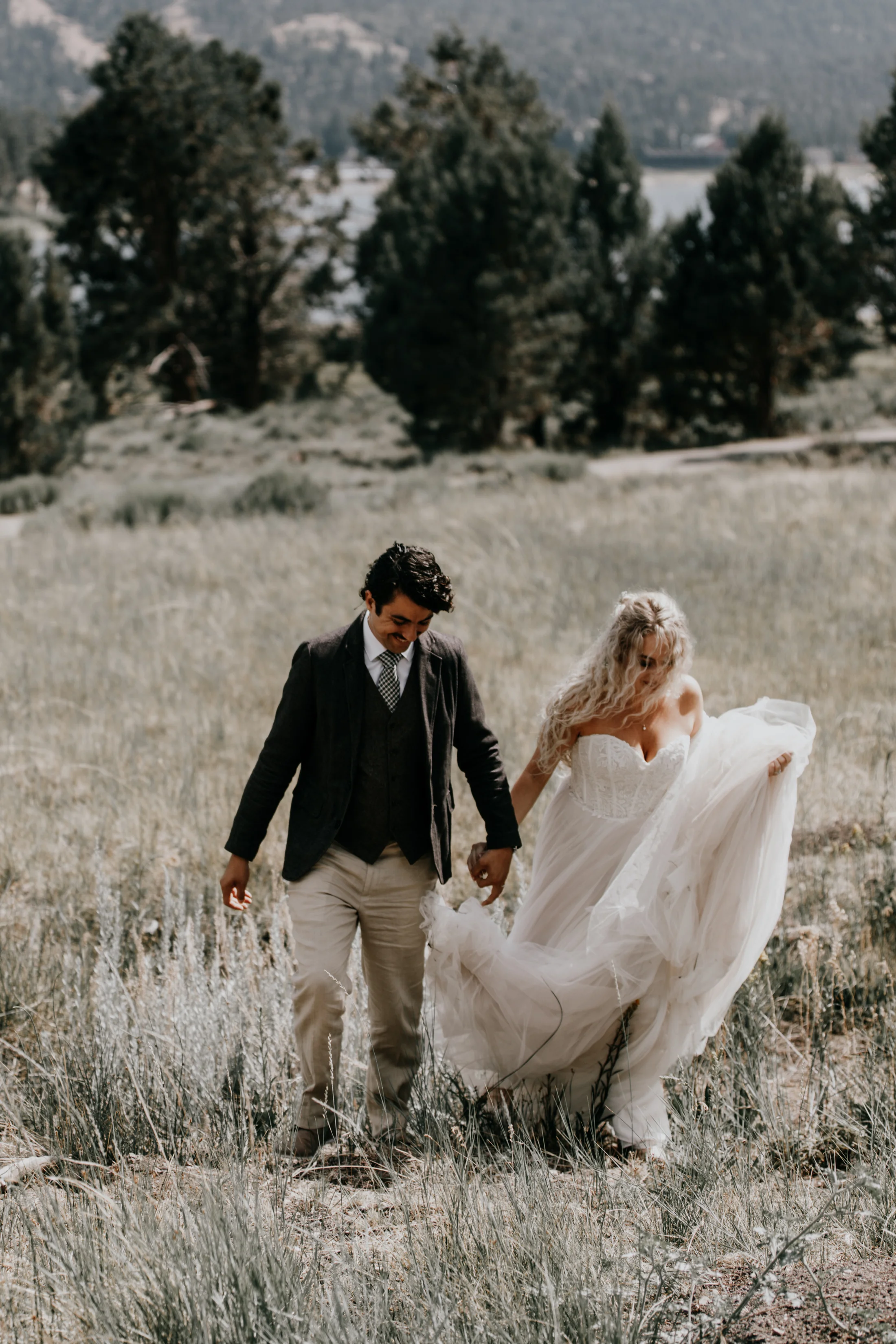 Big Bear wedding photos