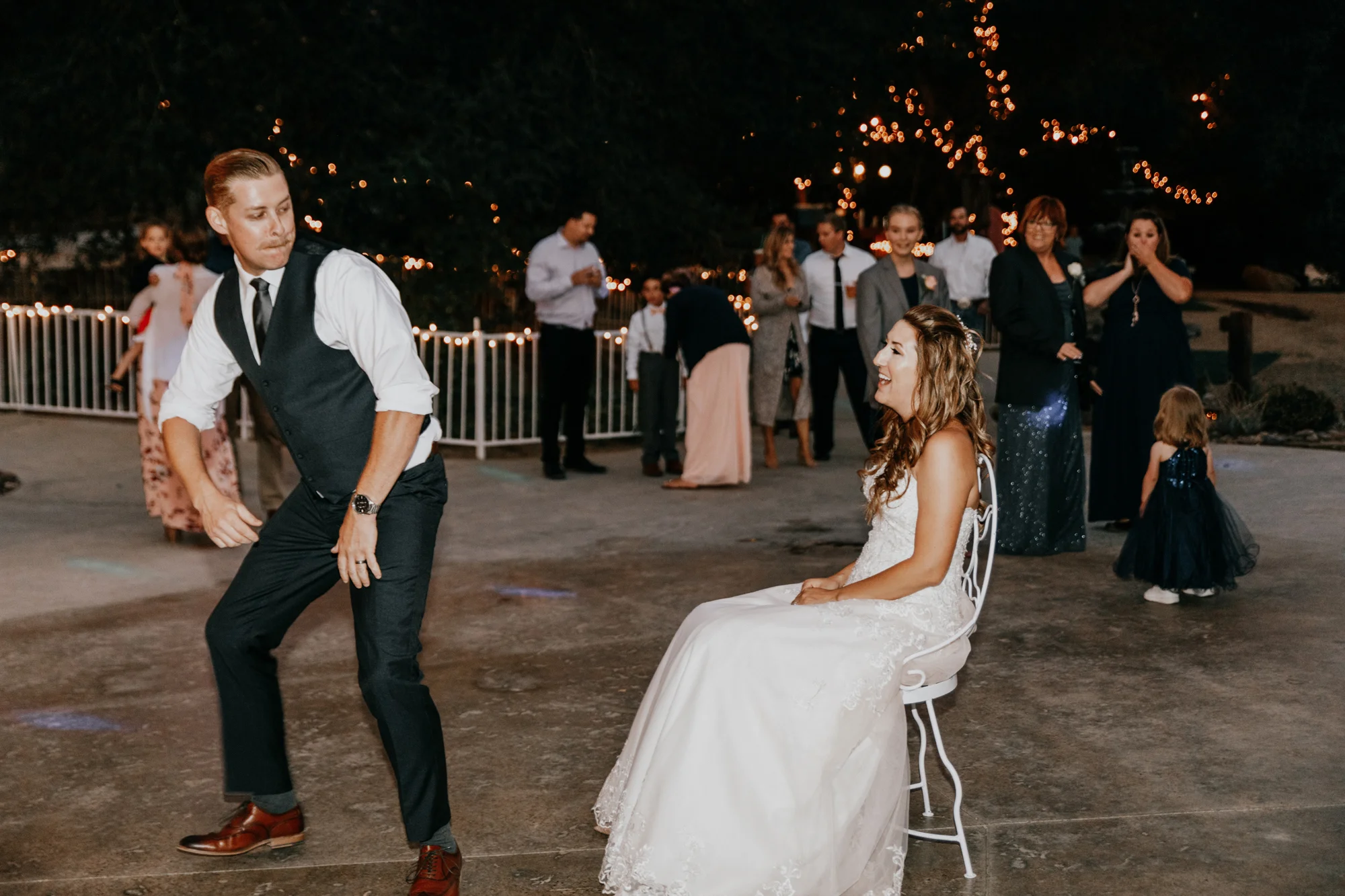 garter toss photos - Temecula weddings