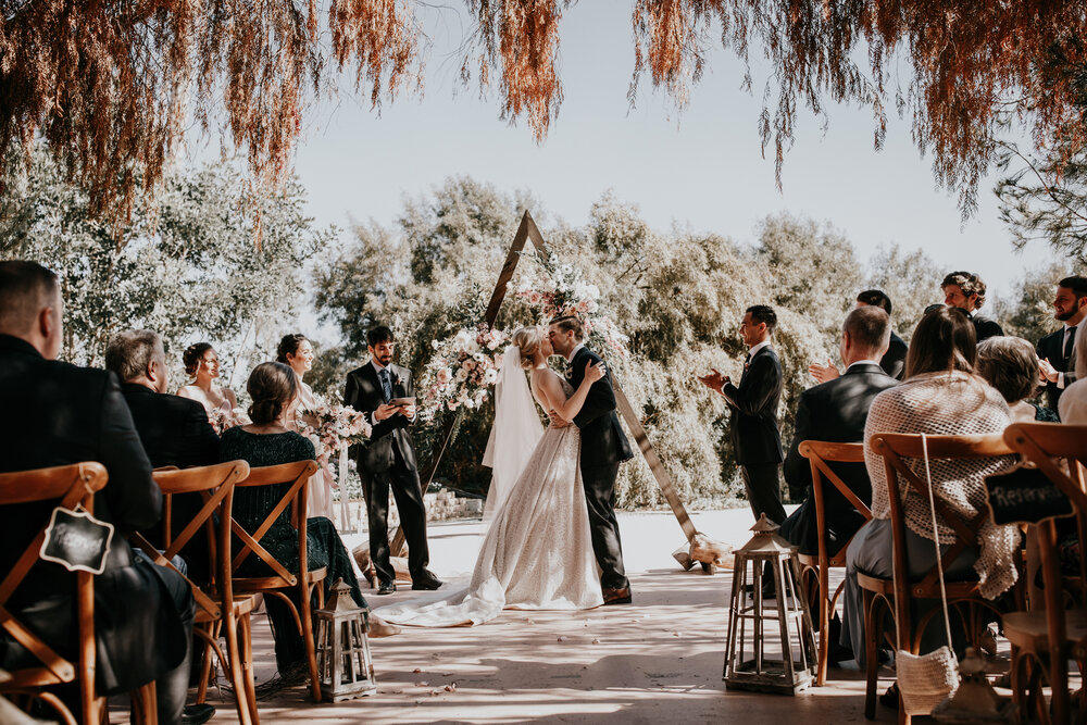 ethereal open air wedding