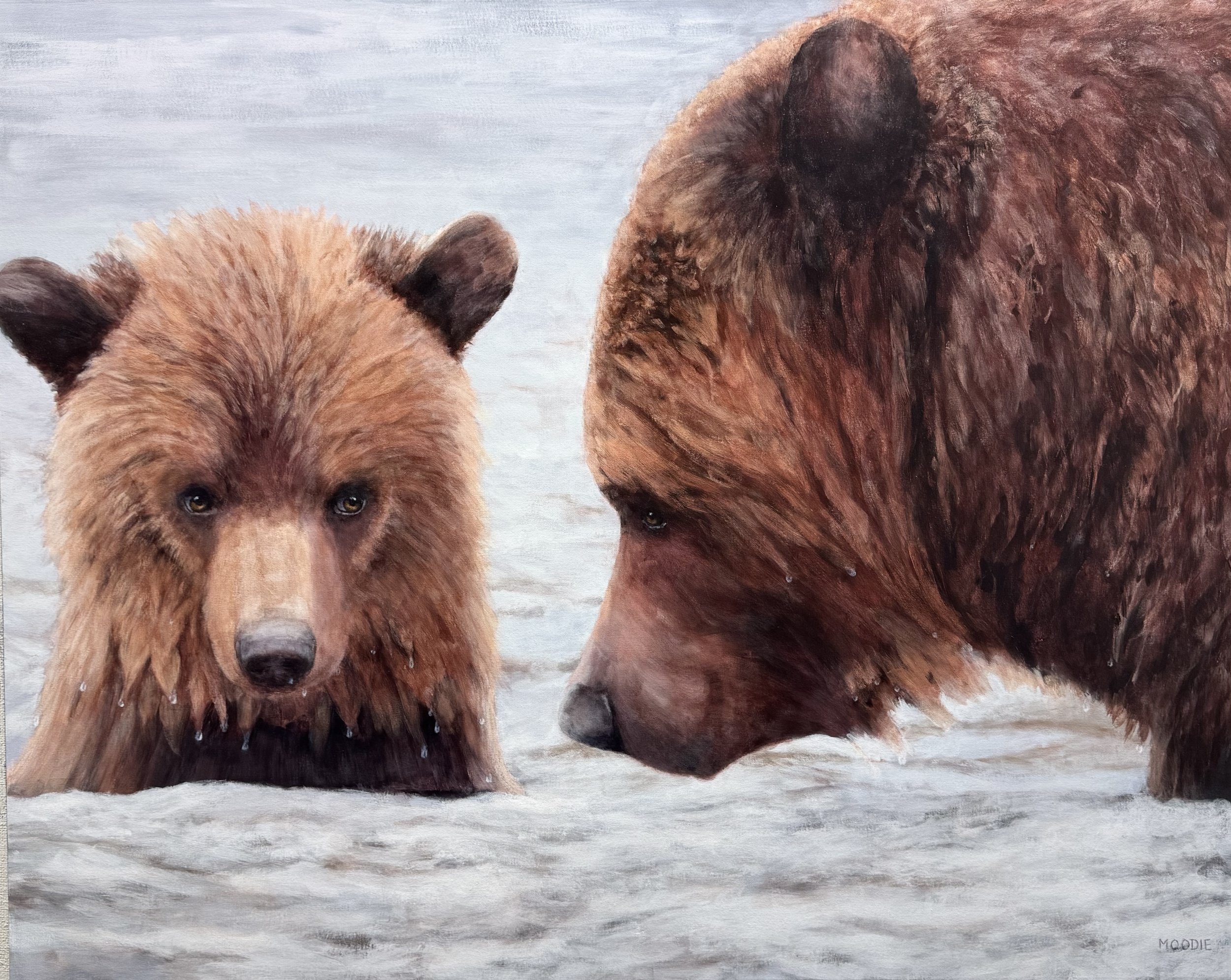 FishingLessons •  48x60x1.5 acrylic