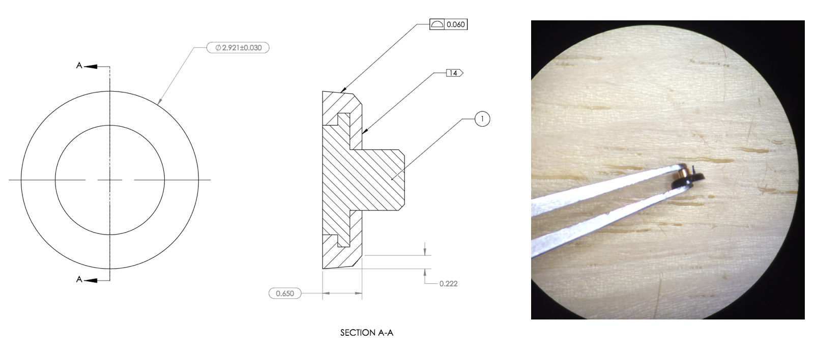Micro-molding overmold