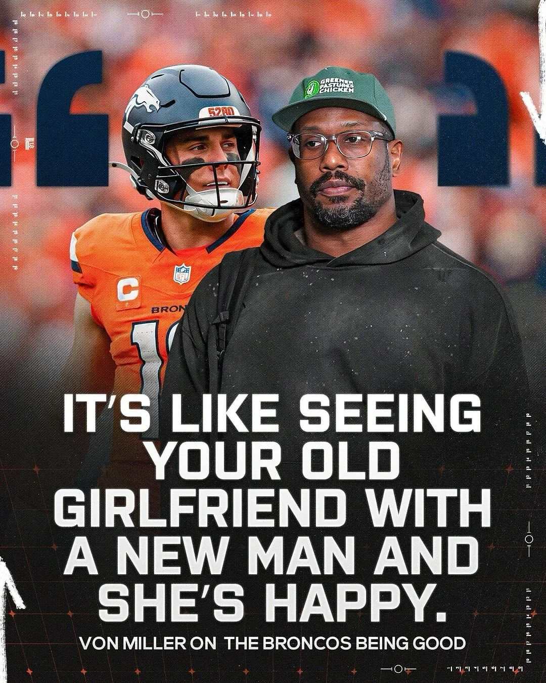 BRONCOS COUNTRY! We&rsquo;re excited as hell to have a team this year, come watch with us! Miller can be as salty as he wants, goes good with our beer. #denverbroncos #denverbar