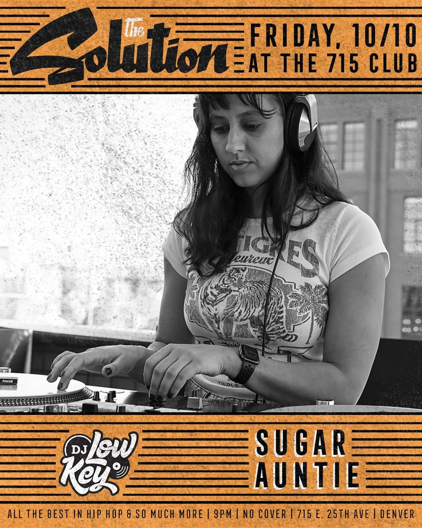 @dj.sugar.auntie is on tonight with @denversolution YOU LOVE TO SEE IT FOLKS #denverbars