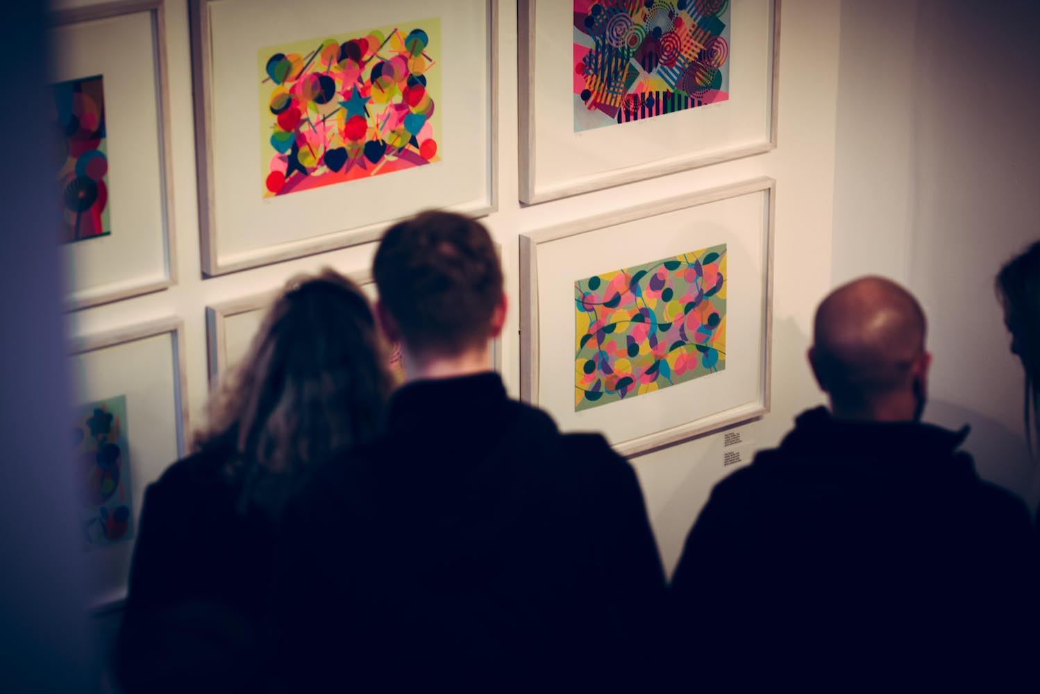 Taking in Graphic Studio Gallery’s BOLD exhibition, which showcases artists who work with vibrant colours.