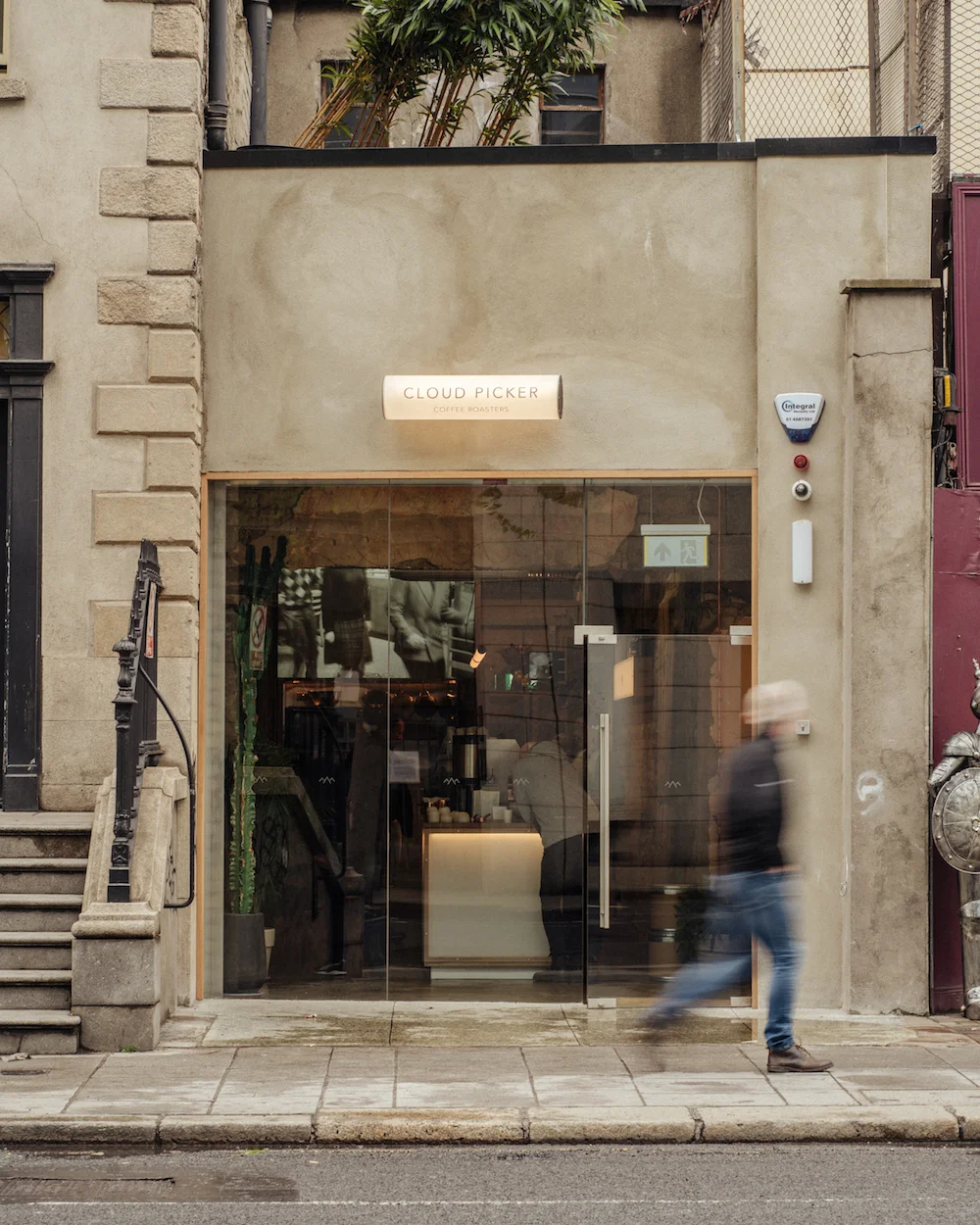 The new Cloud Picker café on Pearse Street as formerly the projector room for The Academy. Photo: Adrian Wojtas
