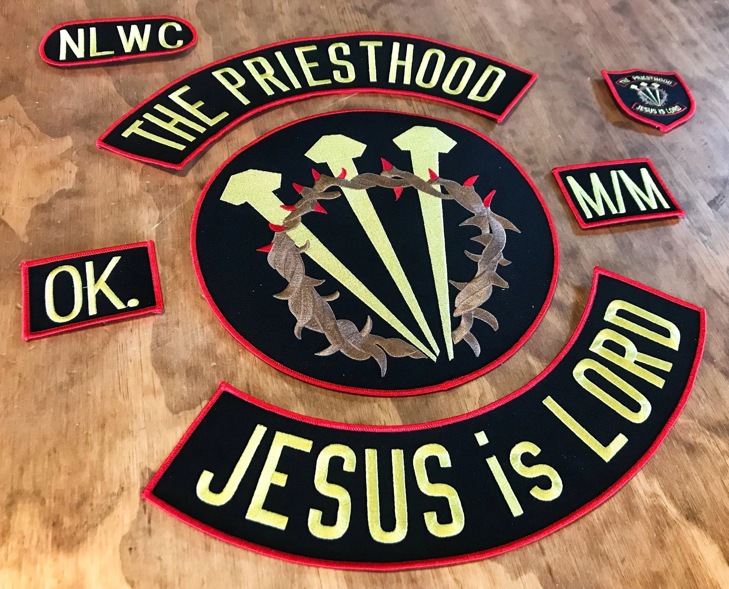 PH Colors Full Set (2 Sizes) — The Priesthood Motorcycle Ministry