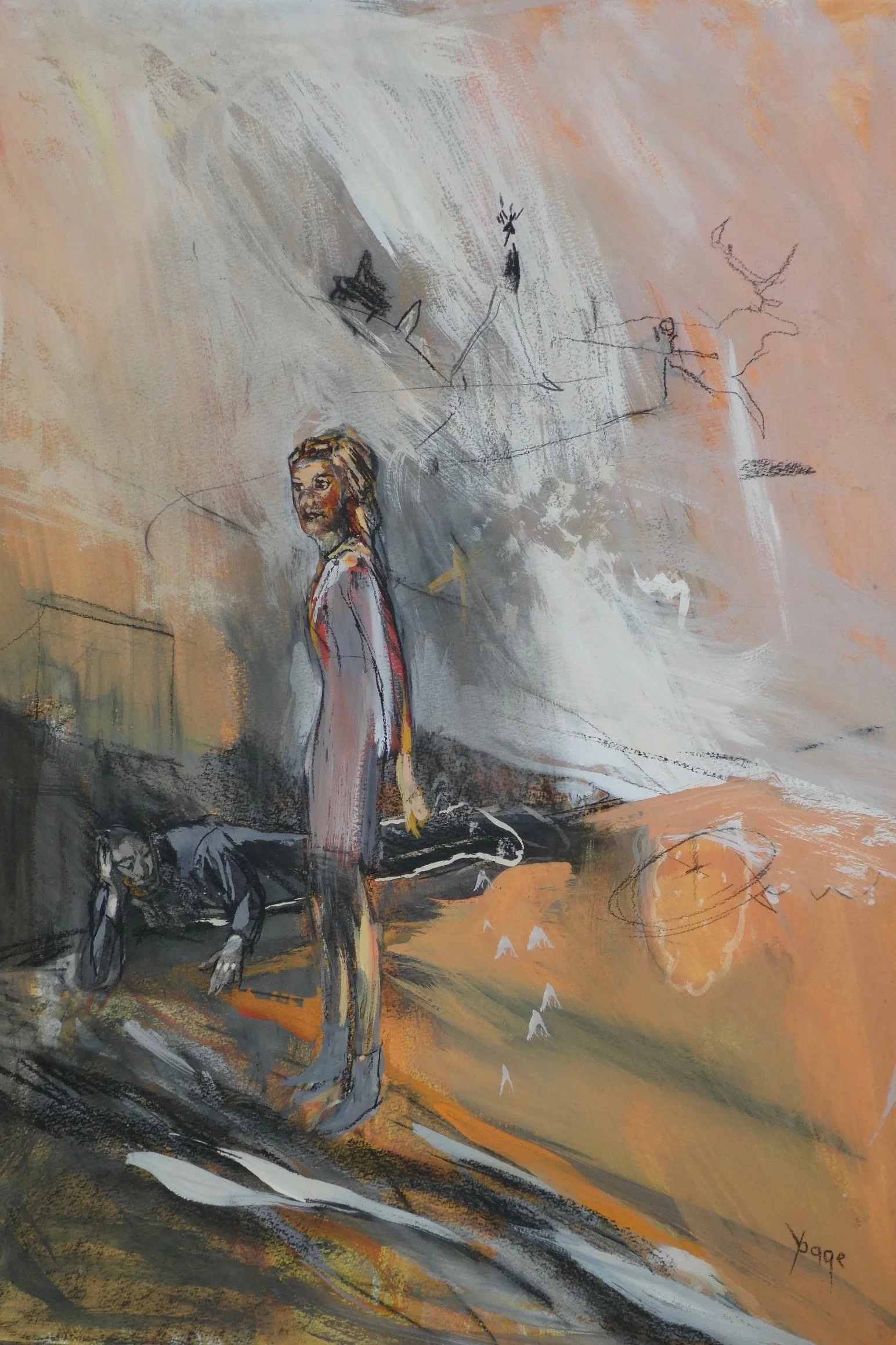 La trêve - 55x75 cm