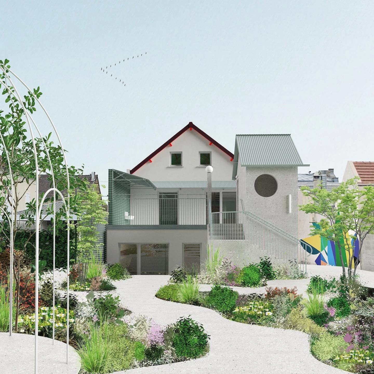 D&eacute;marrage du chantier pour la transformation globale performante d&rsquo;un commerce et d&rsquo;un logement en Relais Petite Enfance et centre de Protection Maternelle Infantile, r&eacute;alisation d&rsquo;un jardin p&eacute;dagogique.

Commun