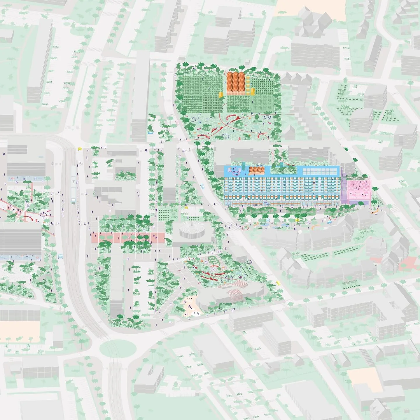 Avec @_la_soda_, nous sommes tr&egrave;s heureux d&rsquo;&ecirc;tre laur&eacute;ats de la consultation internationale Quartiers de demain sur le site de Caen et du quartier de la Gr&acirc;ce de Dieu !

&Agrave; la Gr&acirc;ce de Dieu, interroger le f