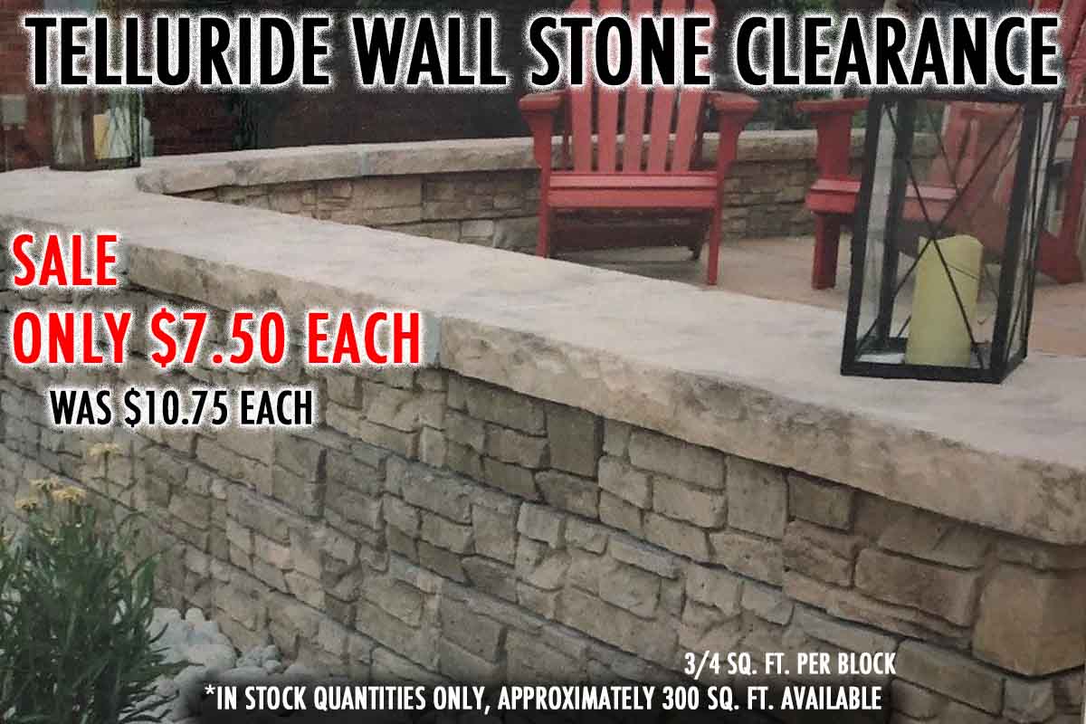 Clearance Sale & Overstock Stone Veneer