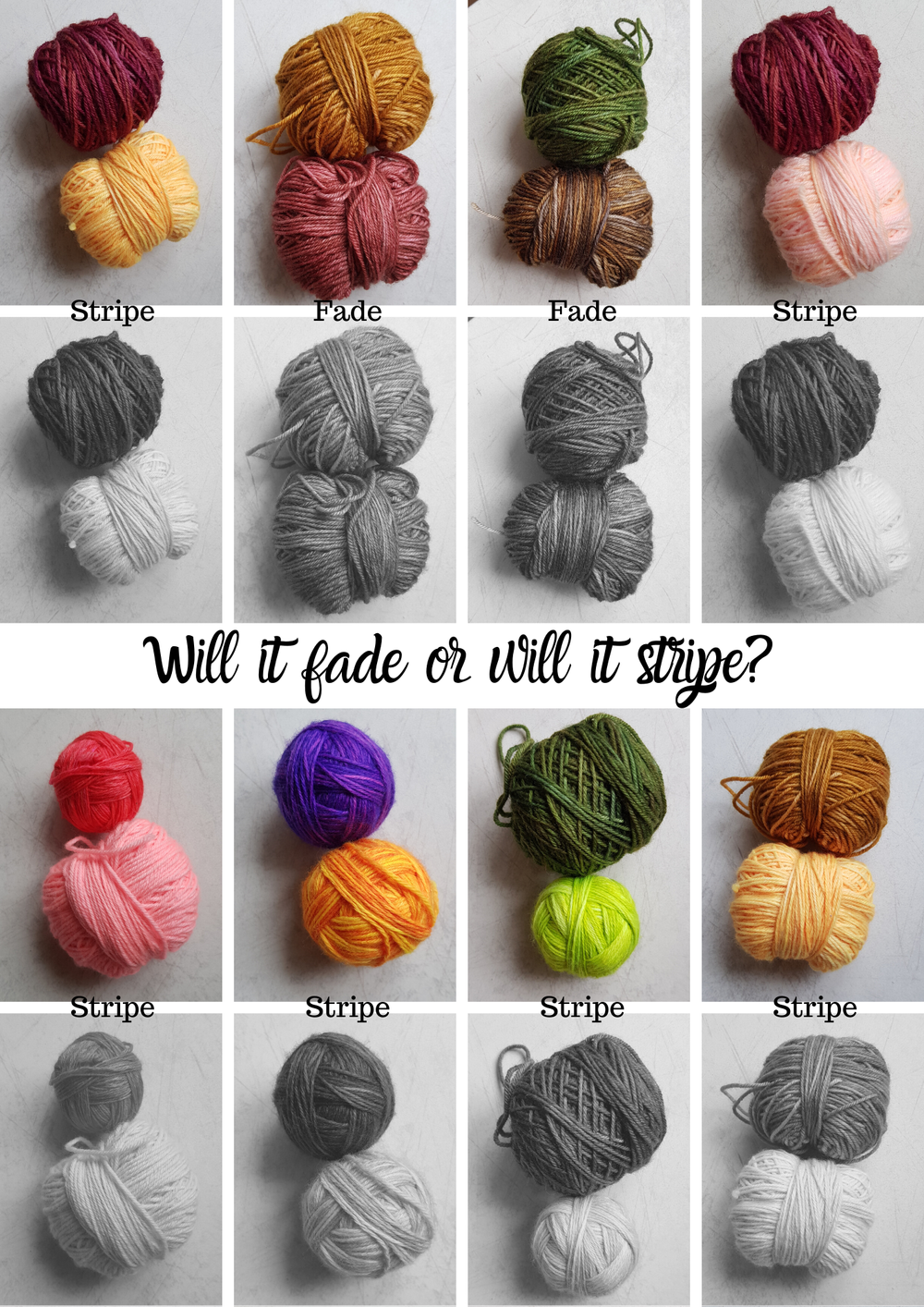 How to choose two colours that will fade? — Tricot & Stitch