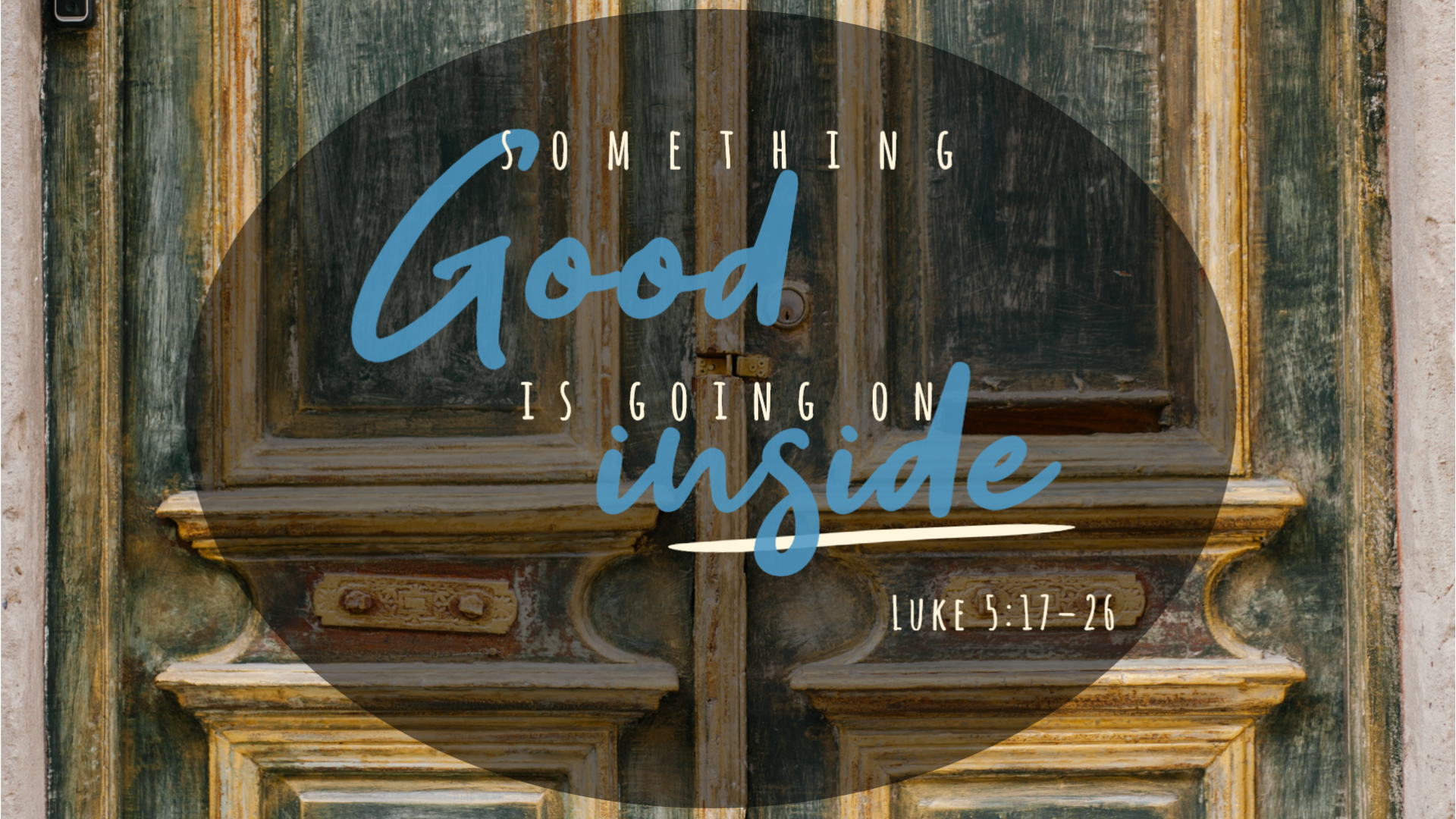Something Good Is Going On Inside