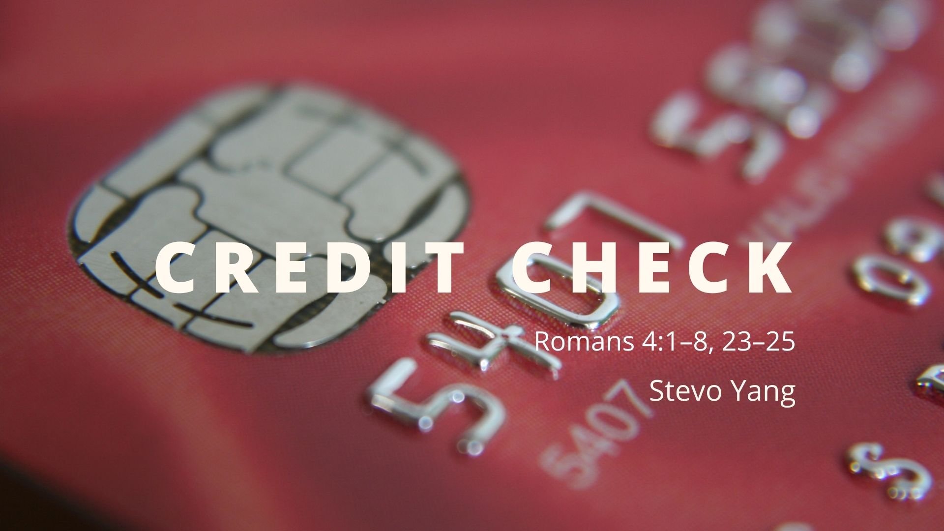 Credit Check