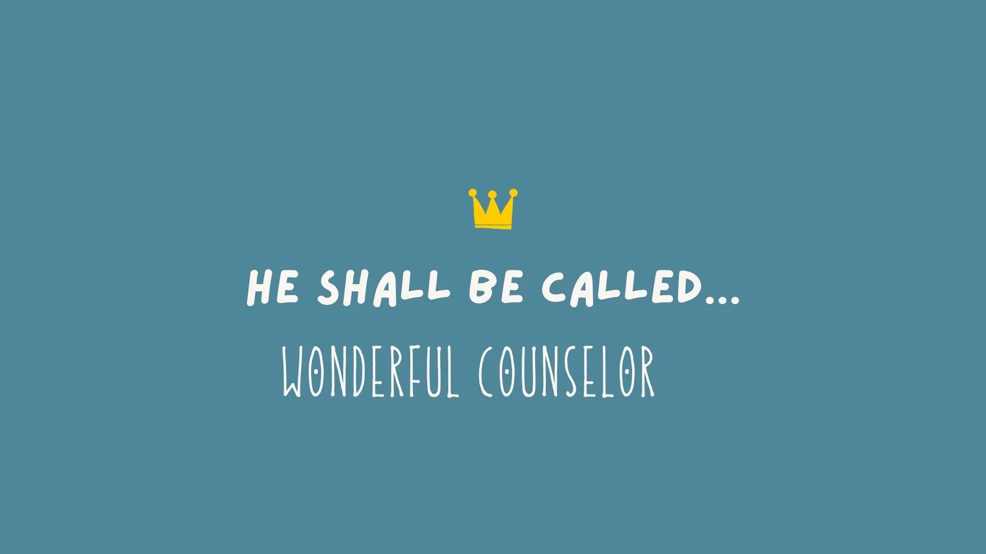 Your God is Too Small