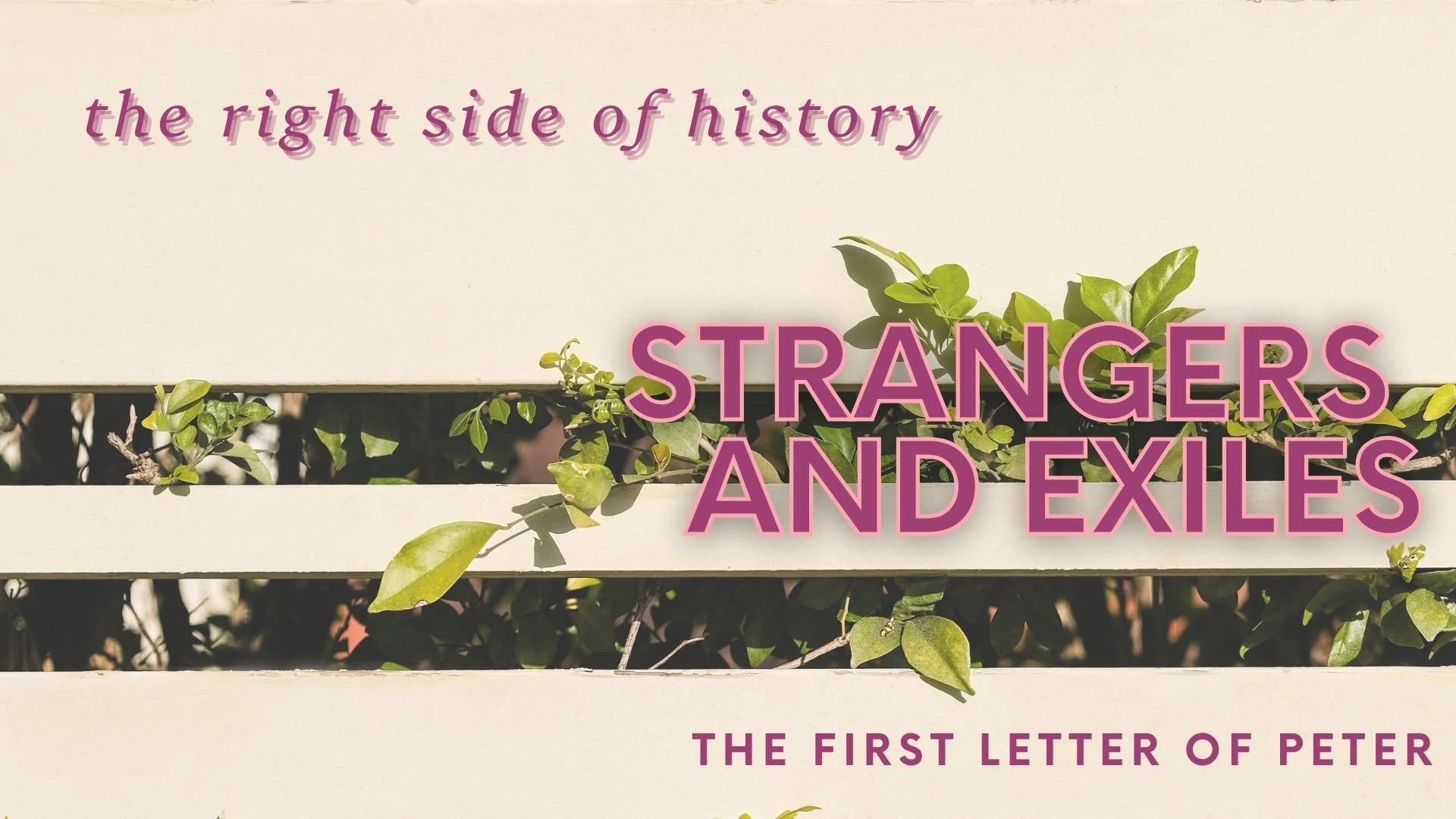 The Right Side of History