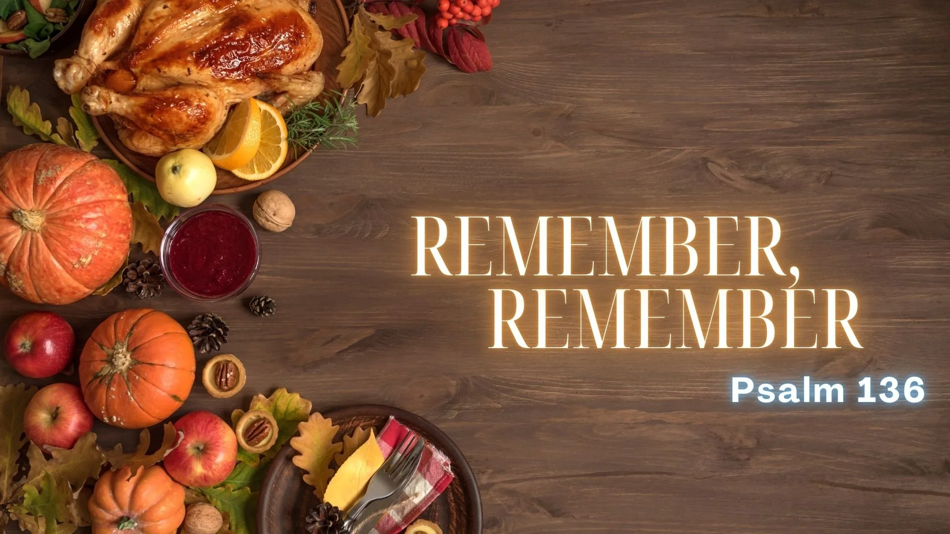 Remember, Remember