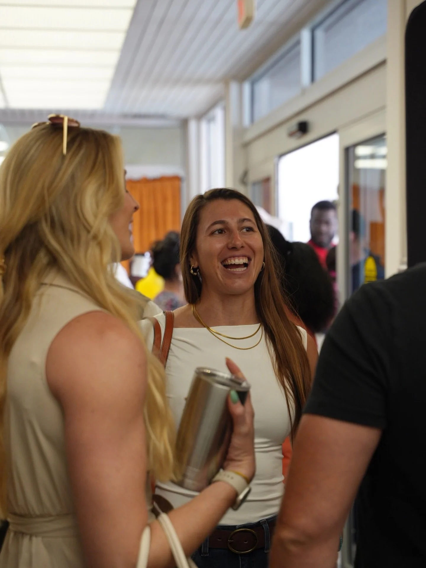 Smiling into the weekend&mdash;can&rsquo;t wait to gather with our community on Sunday💟