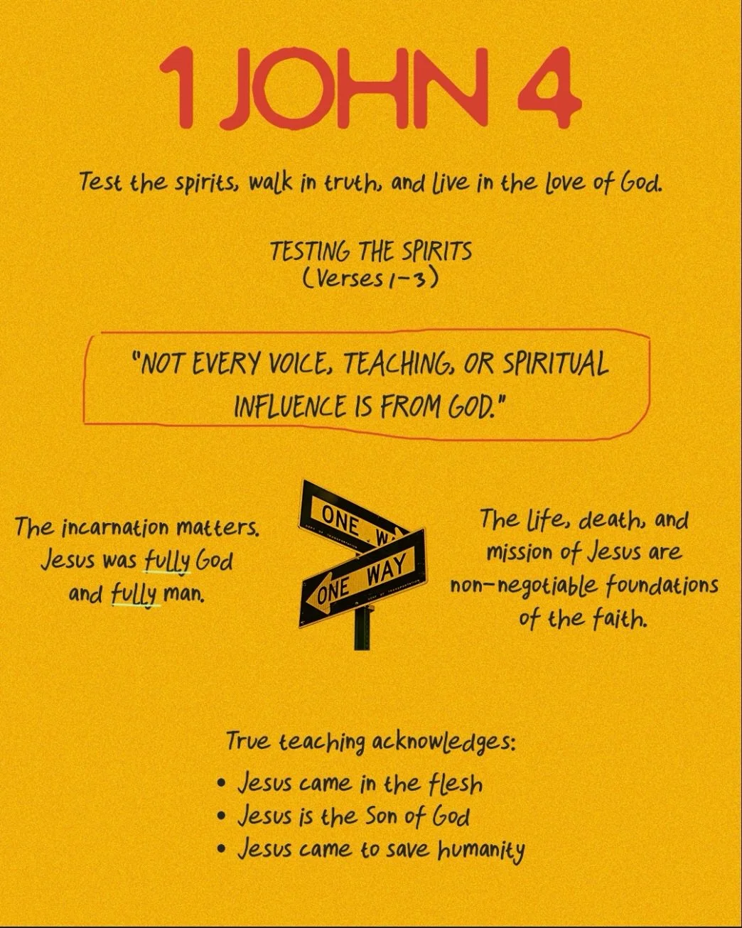 We&rsquo;ve been walking through 1 John these past few weeks and it&rsquo;s been such a powerful reminder to stay rooted in truth, walk in love, and keep our eyes on Jesus 🤍

This week in 1 John 4, we were reminded that &ldquo;perfect love drives ou