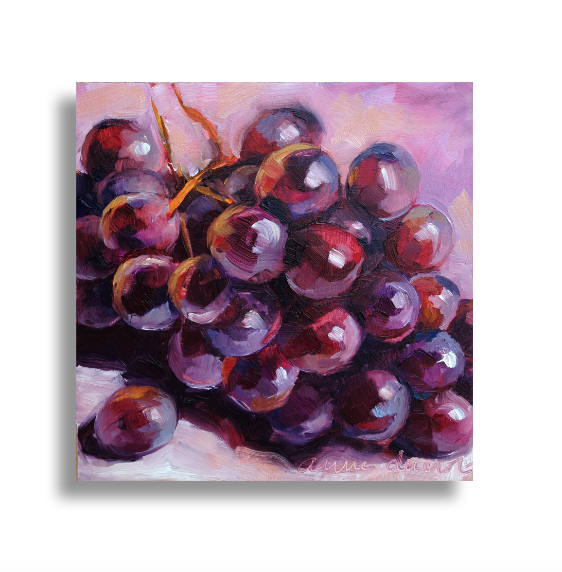Sweet Pearls Oils on Board - 6 x 6 inches Copyright © Anne Ducrot Contact Anne about this Artwork