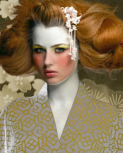 Color and form editorial, hair by Sarah Potempa