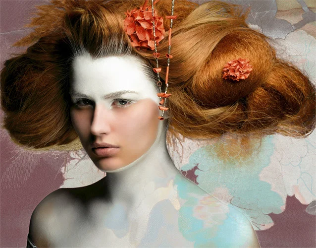 Color and form editorial, hair by Sarah Potempa