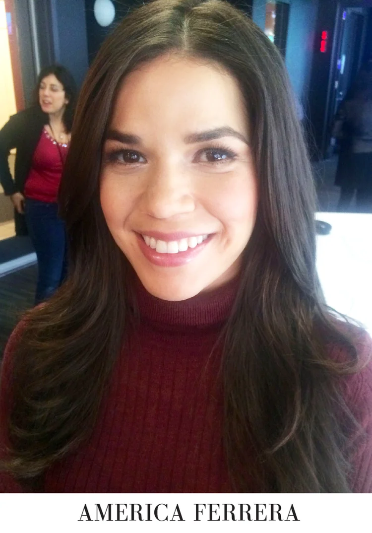 America Ferrera, hair by Sarah Potempa