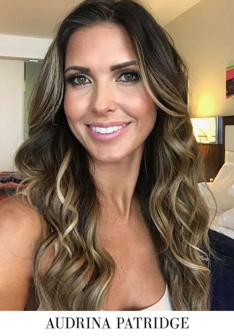 Audrina Patridge, hair by Sarah Potempa