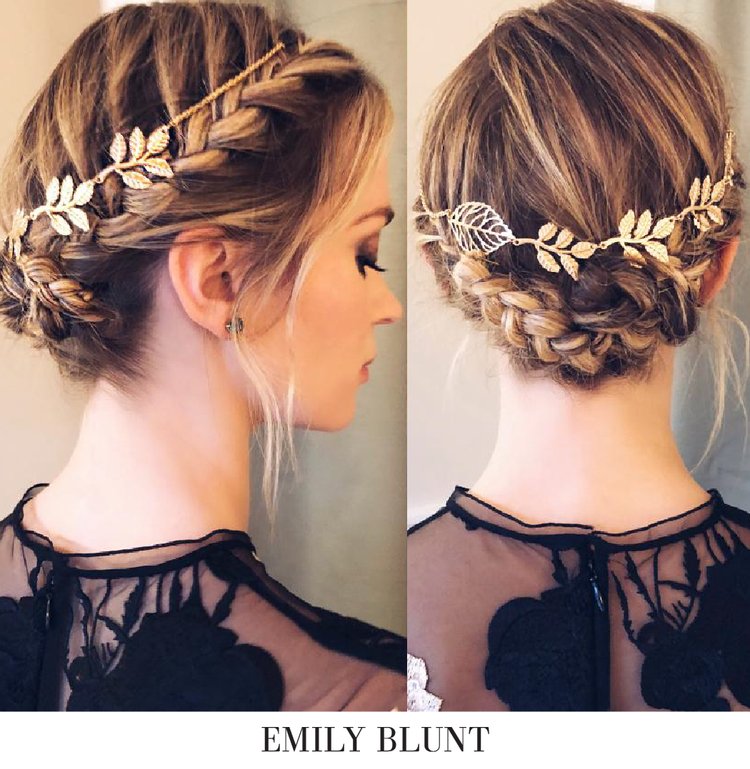 Emily Blunt, hair by Sarah Potempa