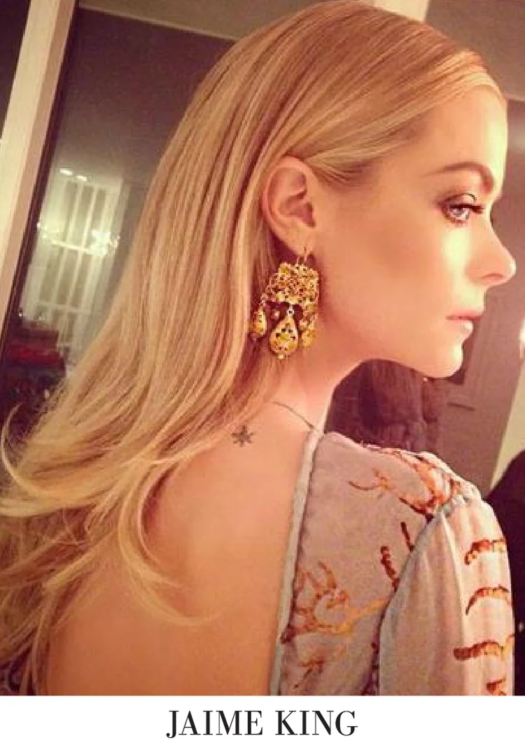 Jaime King, hair by Sarah Potempa