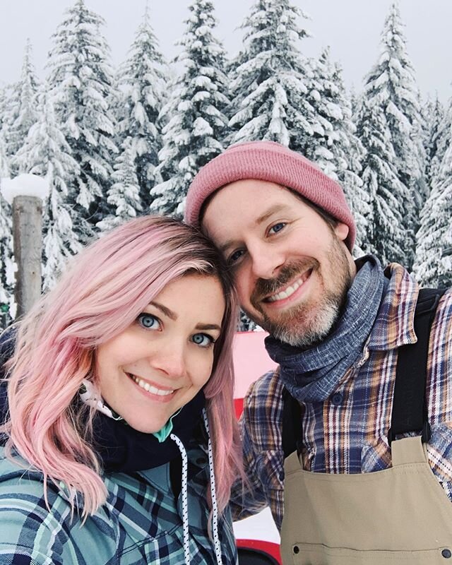 Love 💗 Spending my birthday in the mountains with my favorite people 🙌🏼 Gray, teaching me to be more confident and fearless. Lauder, sharing her positive energy and love for life, + Patrick for loving me unconditionally and  always supporting me. 