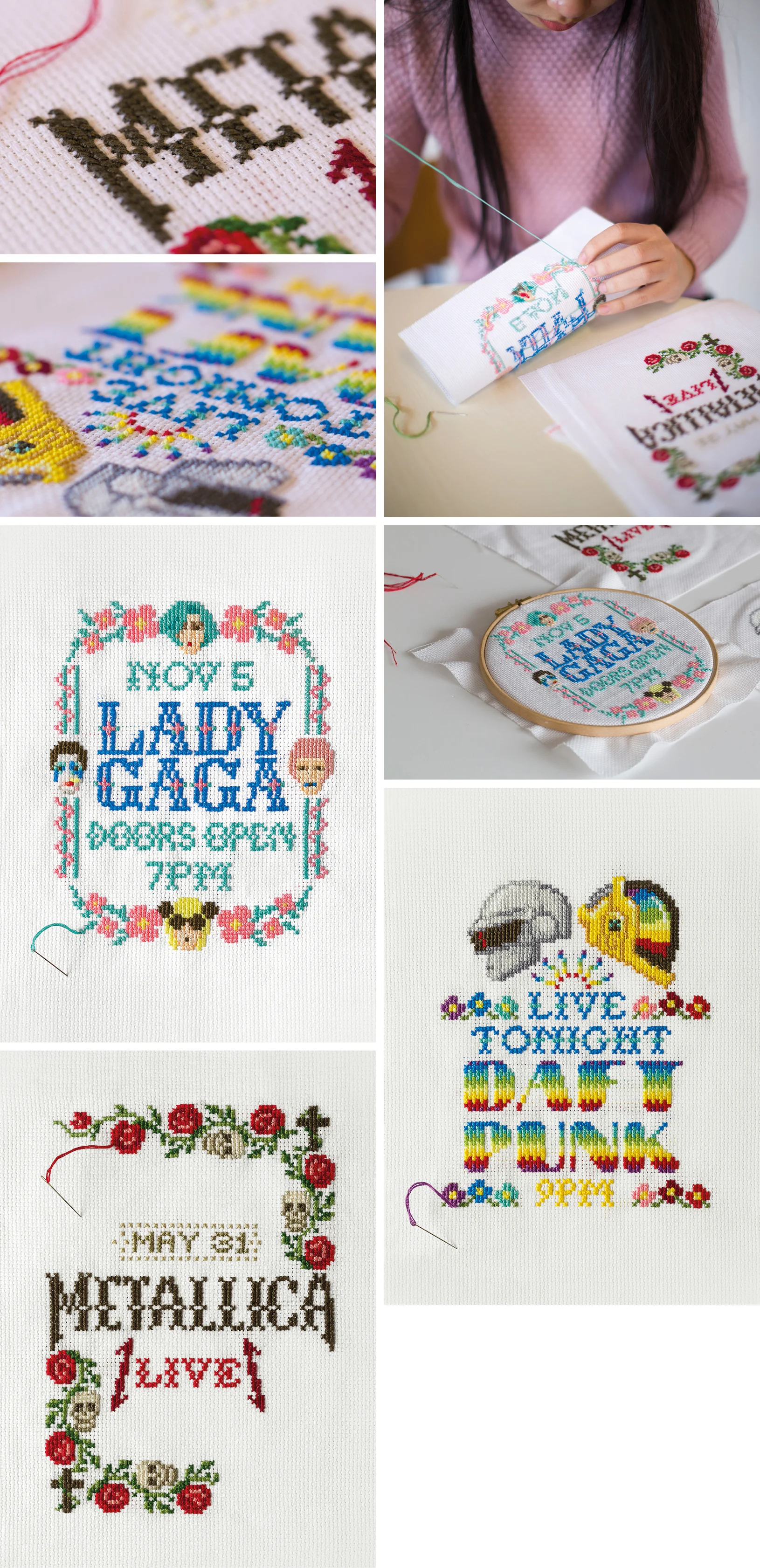Agency: The Ad Store Italia Illustrator: Aled Lewis Embroidery Artist: Thu Ha Nguyen