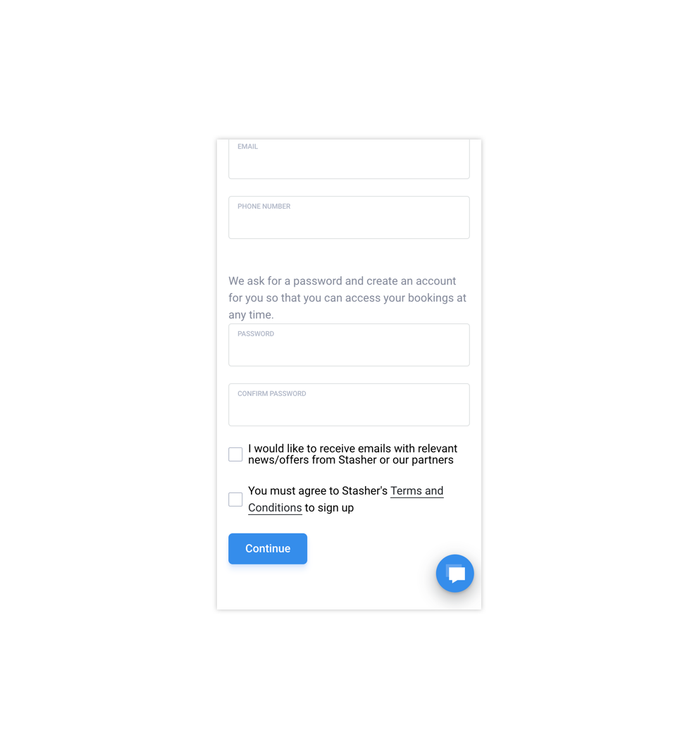 Stasher’s T&amp;Cs