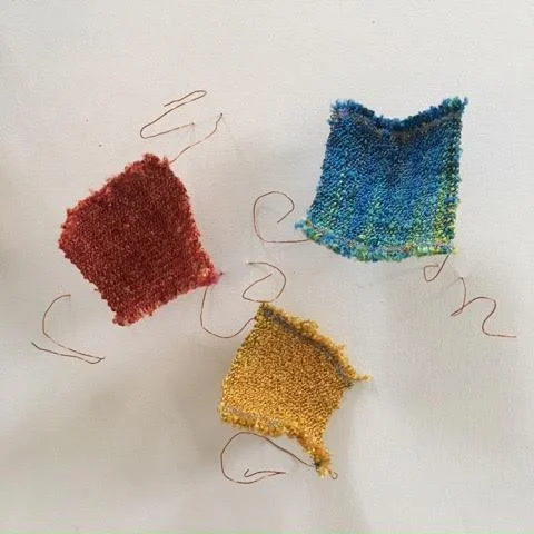 Holly Sorensen, Woven Wall Tab Installationvarious sizes