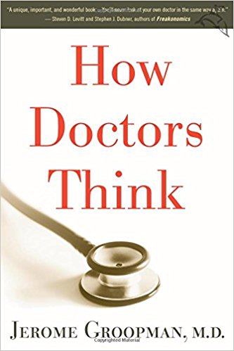 In analyzing how doctors think and how they diagnose patients, Groopman discovers that doctors sometimes make snap decisions that are usually correct but sometimes can be catastrophically wrong. Through his own personal experiences and other case studies, Groopman offers importance advice for patients and families…to ask clear, direct, and intelligent questions and to persevere in telling their stories so that, together, they can make better decisions.