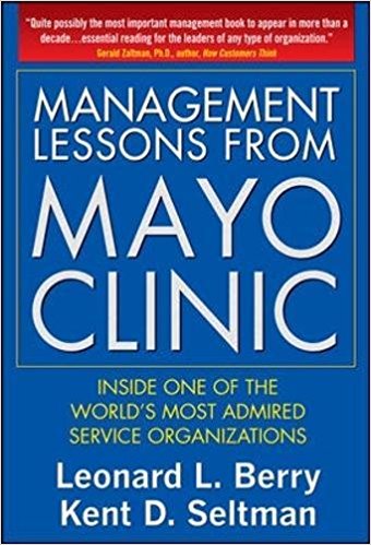 The Mayo Clinic is known the world over as a mecca for medical excellence and great ‘customer service’. This book is based on personal interviews with Mayo Clinic’s leaders, clinicians, staff and patients as well as observing hundreds of clinical-patient interactions. In this book, you get the history, the business lessons, the philosophy and practice of “patients first”, and inspiring stories from staff and patients.