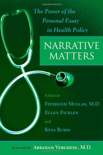 This anthology of 46 reflective essays and stories showcase a variety of experiences, such as the bravery of a young girl with AIDS; a blind woman trying to navigate her way to care; the dangers of talking in front of patients thinking they cannot hear; and the challenges of finding sensitive care for those with mental illness.