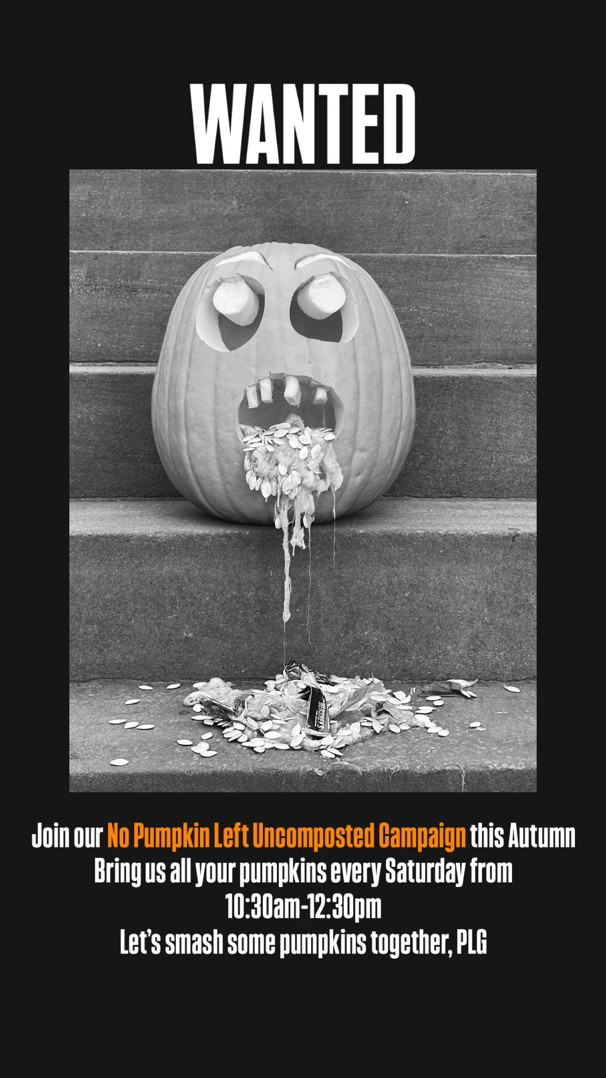 No Pumpkin Left UnComposted ‘26