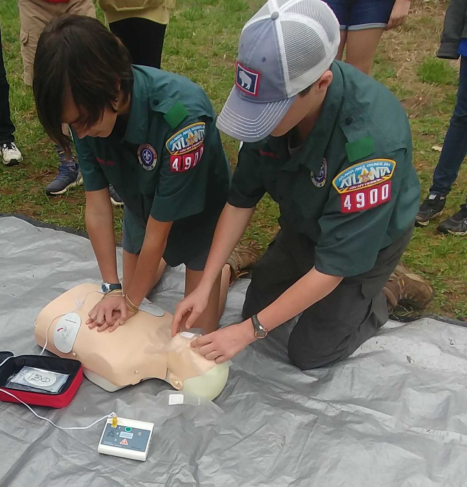 Private Program CPR, AED and Choking - Trail Life USA Troop SC