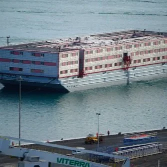 In the Region: The Bibby Stockholm docks at Dorset’s Portland Port
