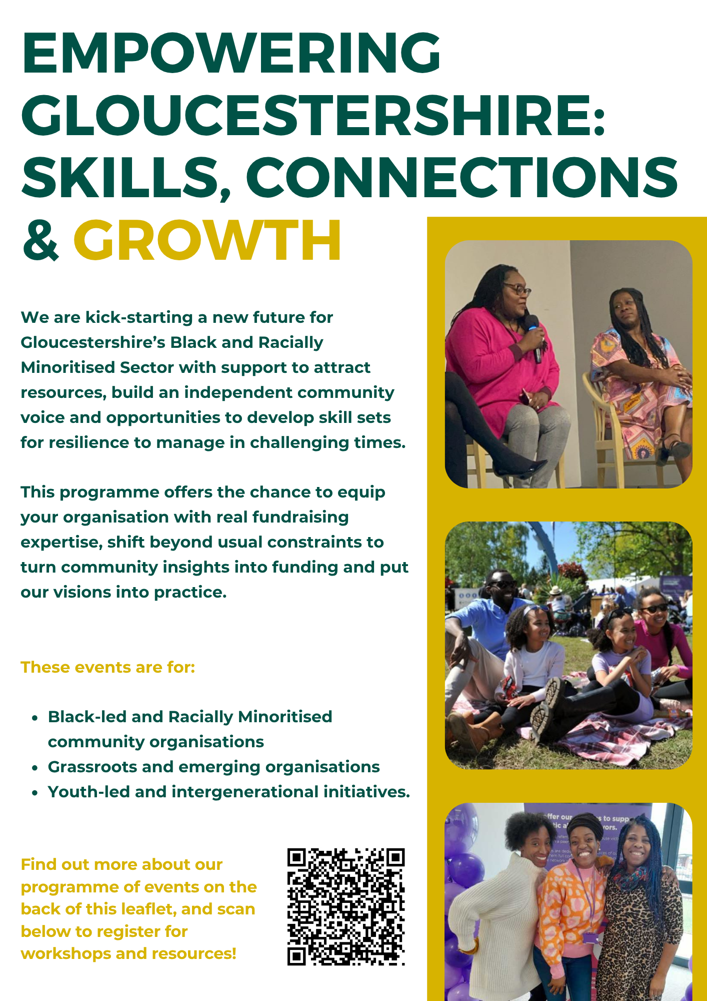 Upcoming Skills Workshops in Gloucestershire