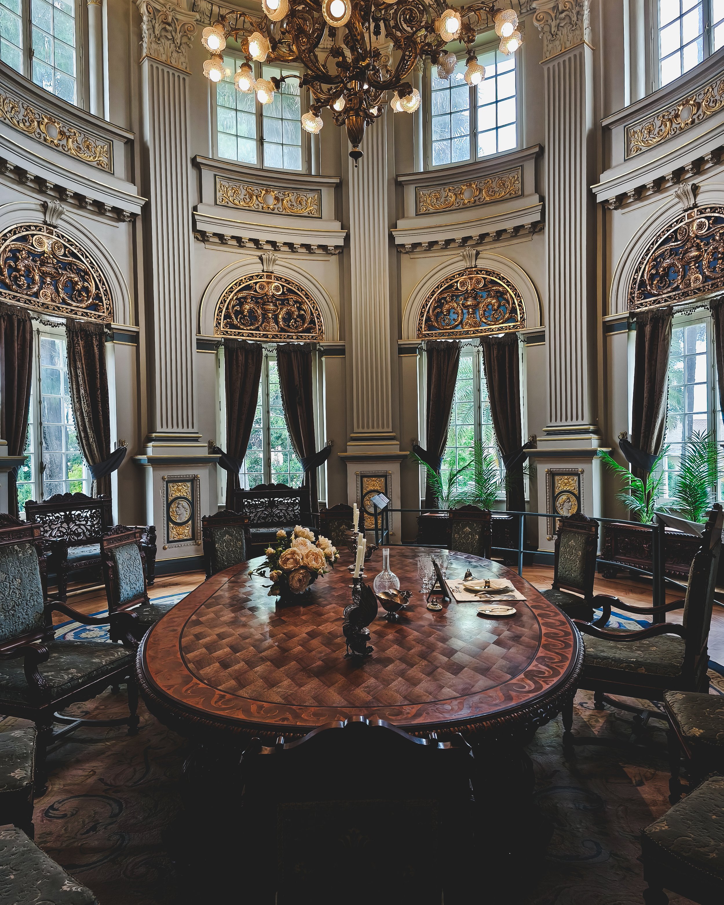 Interior room at Palacio Rioja.