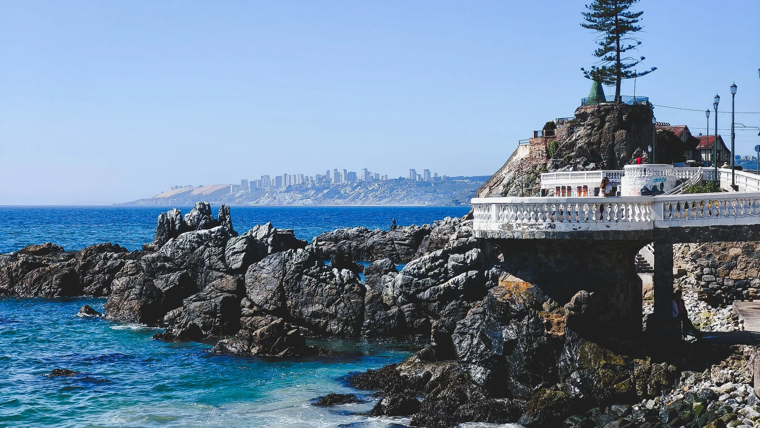 Viña del Mar Coastal Landmarks Walk: A Scenic Route + Map