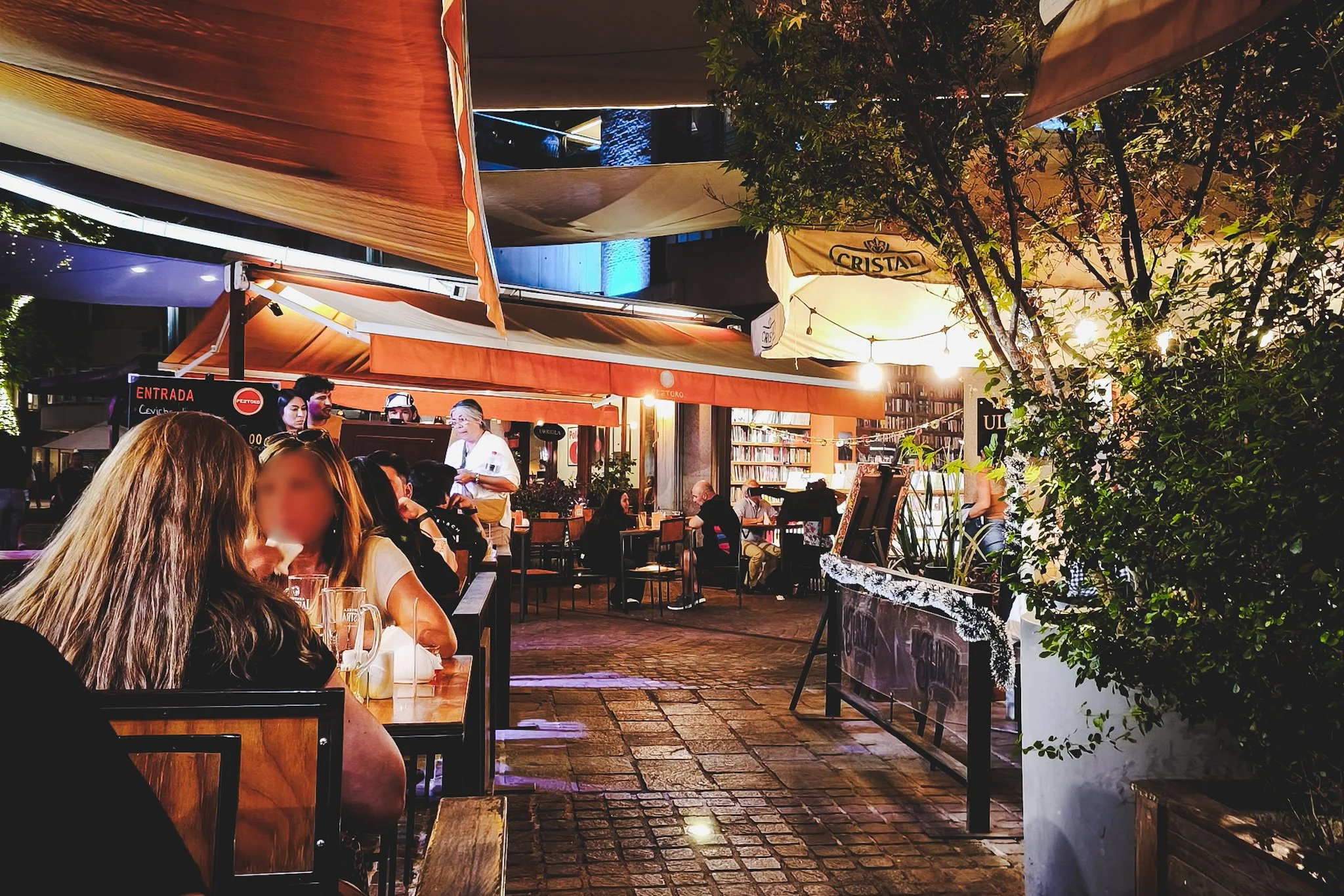 Dinner + nightlife in Lastarria