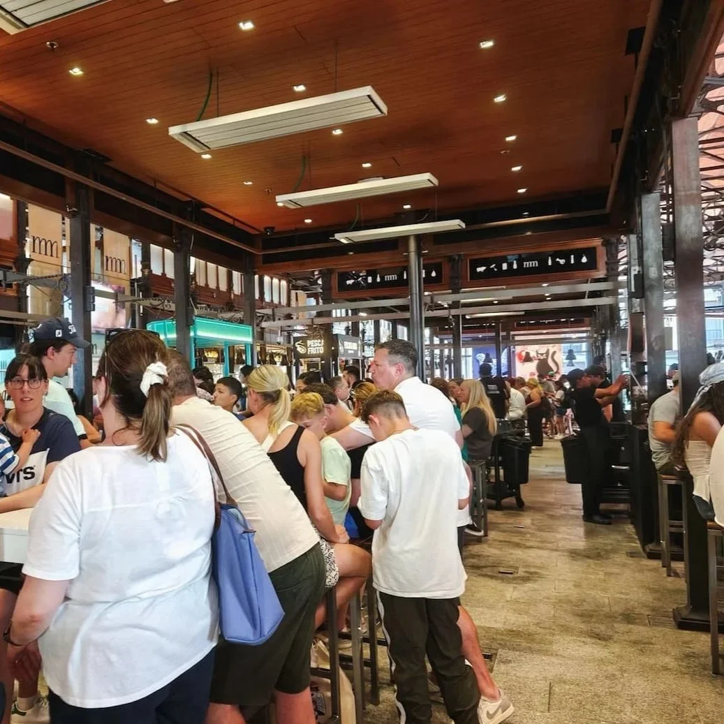 Inside Mercado San Miguel
